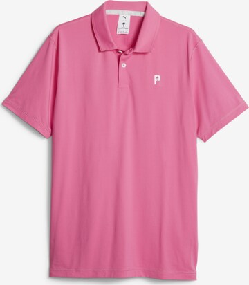 PUMA Performance Shirt 'PALM TREE' in Pink: front