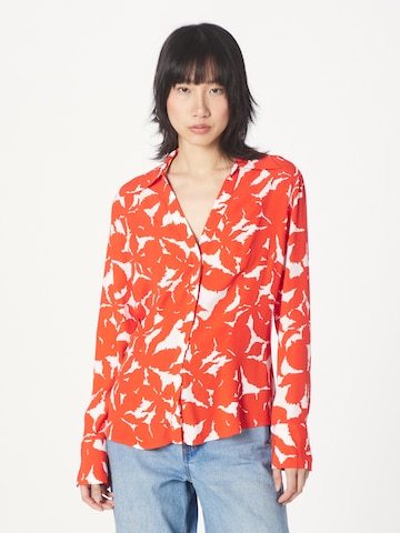 UNITED COLORS OF BENETTON Blouse in Rood: voorkant