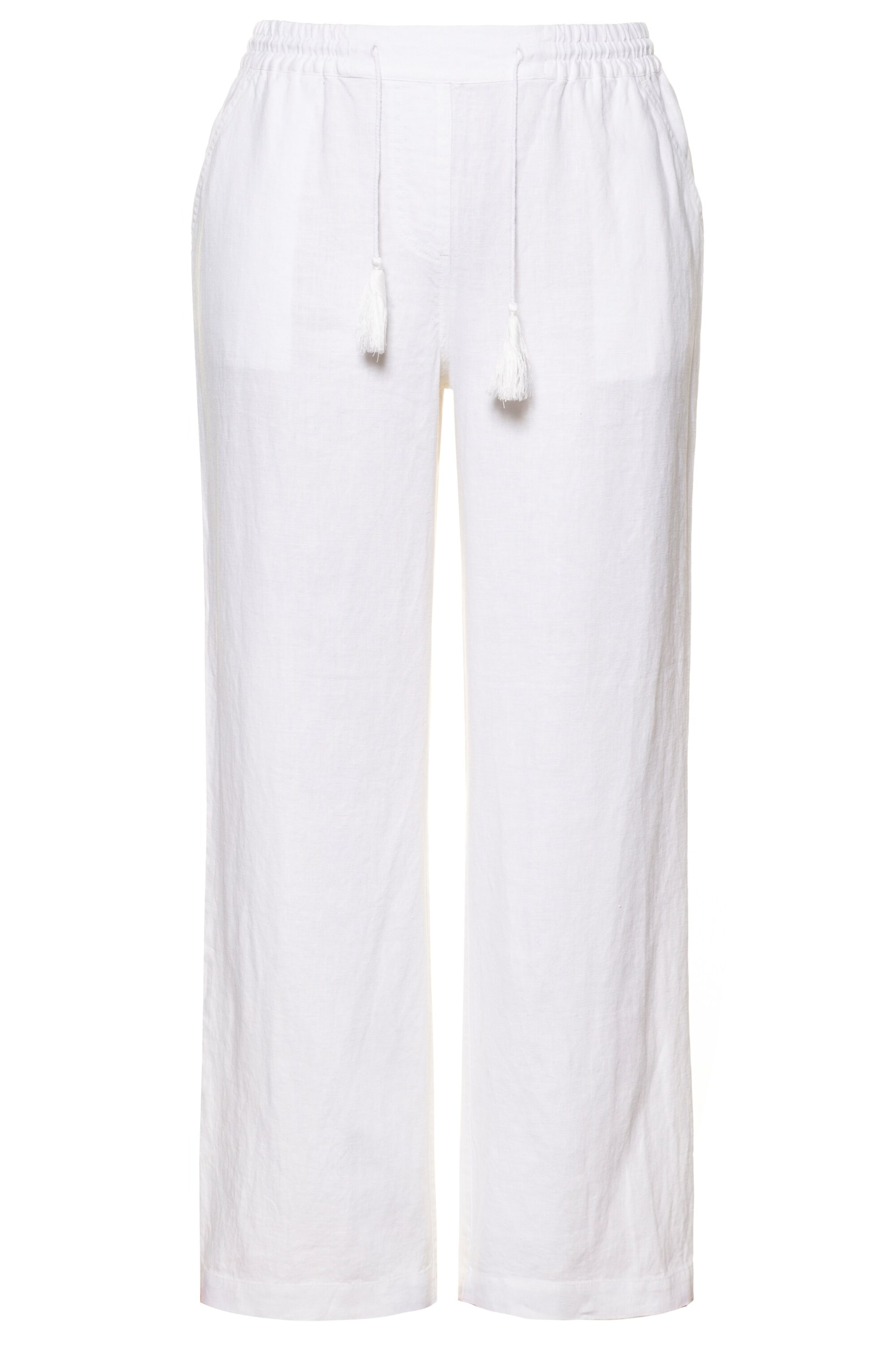 Ulla Popken Broek in Wit: voorkant