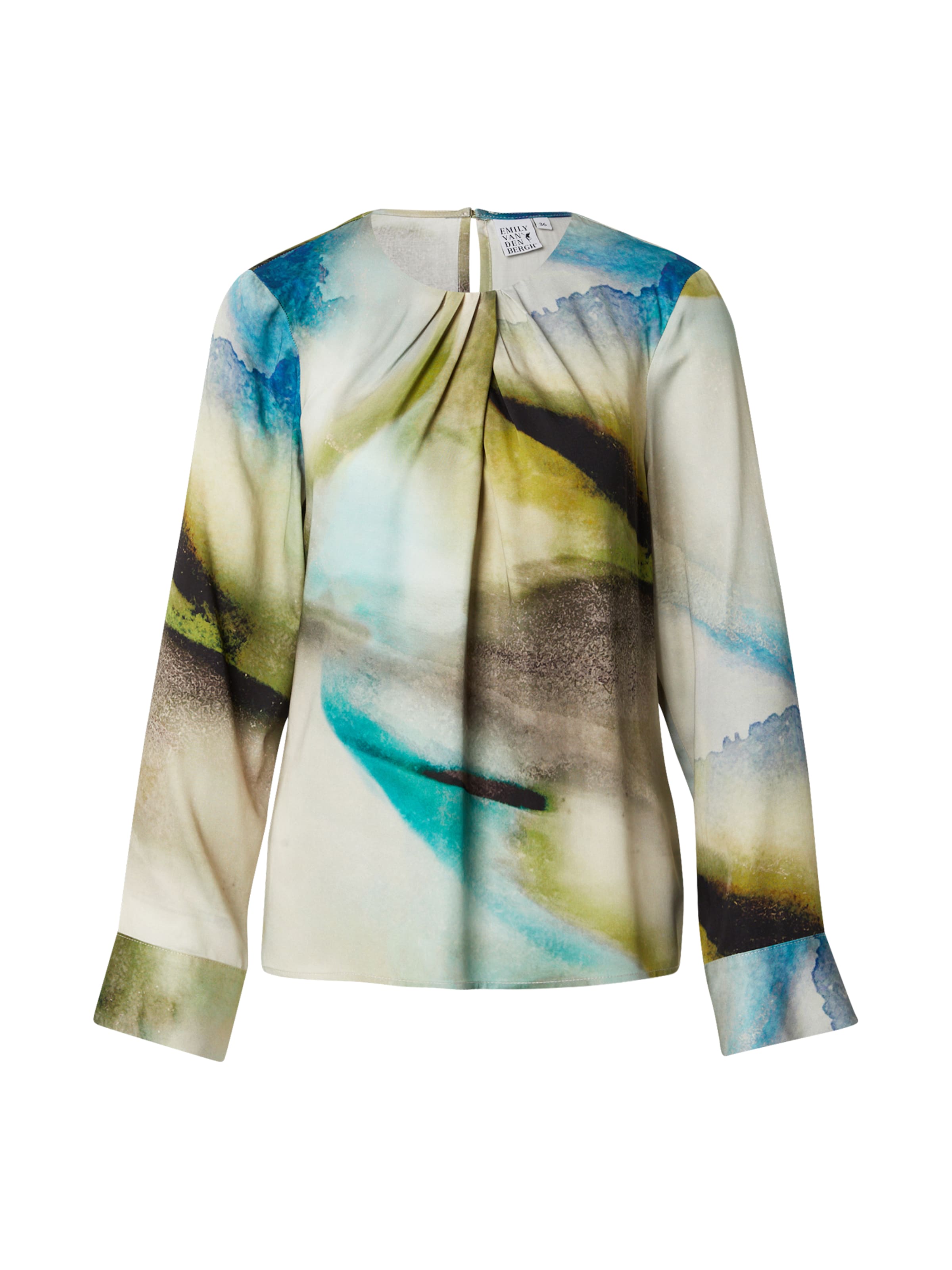 Emily Van Den Bergh Pluus, värv segavärvid: eest vaates