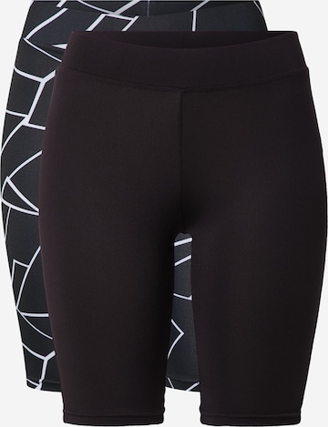 Urban Classics Skinny Leggings in Grijs: voorkant