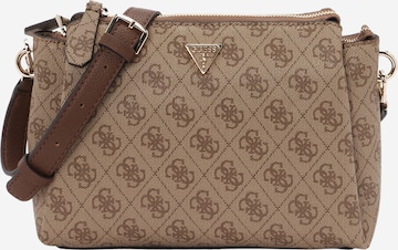 Sac à bandoulière 'NOELLE II TRI COMP CROSSBODY' GUESS en marron : devant