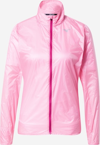 MIZUNO Sportjacka 'Aero' i rosa: framsida