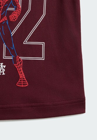 ADIDAS SPORTSWEAR Tracksuit 'Marvel Spider-Man' in Red