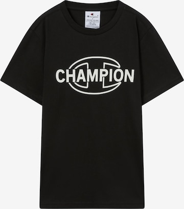 Tricou de la Champion Authentic Athletic Apparel pe negru: față