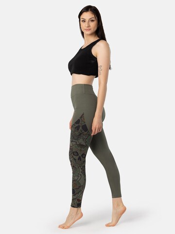 LEAFLETIC - Skinny Leggings 'Leafletic Women`s Long Length Legging' en verde