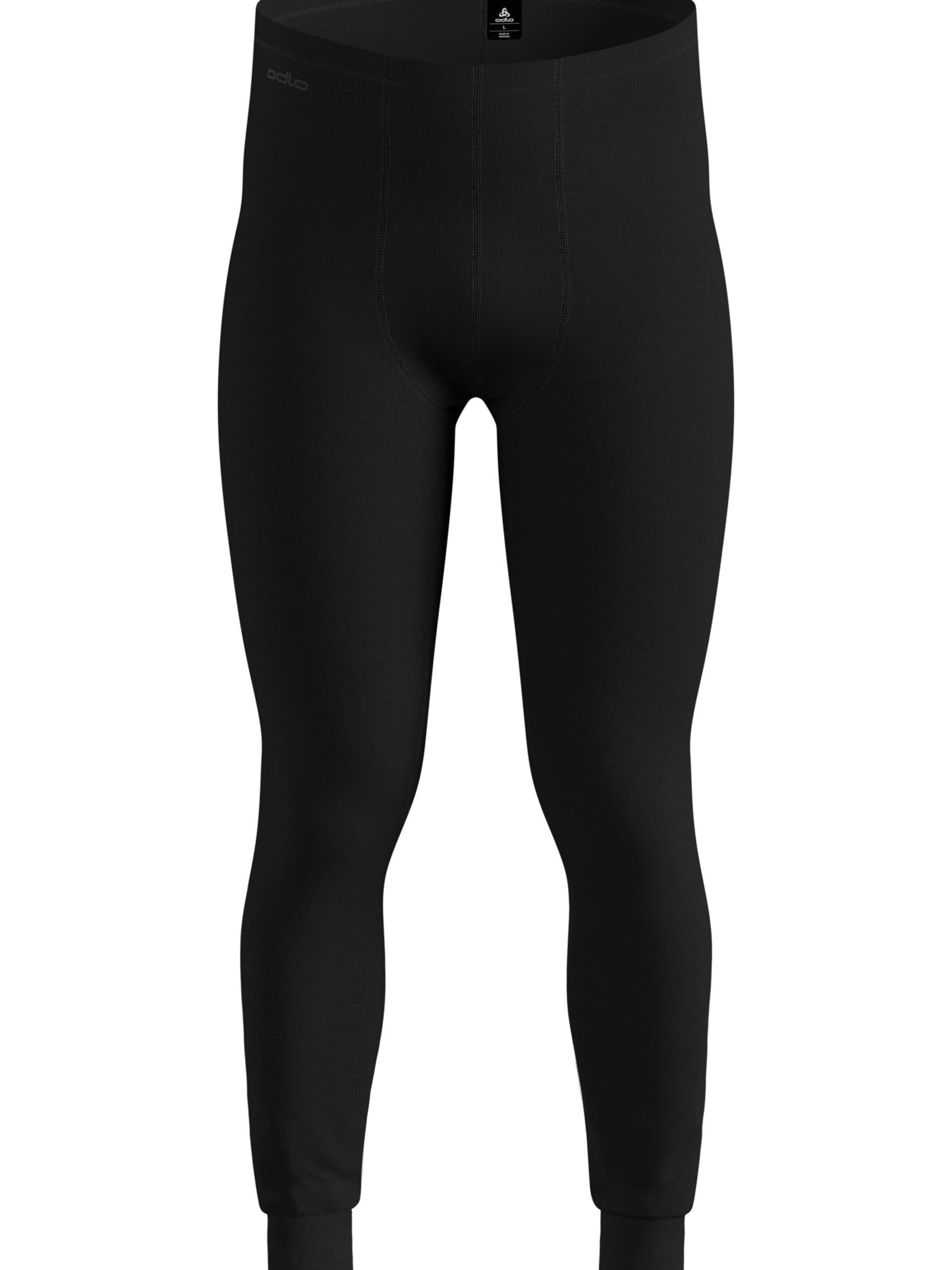 ODLO Slimfit Sporthose 'ACTIVE WARM'‌‌‌ in Schwarz: Vorderseite