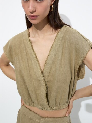 Pull&Bear Halenka – žlutá