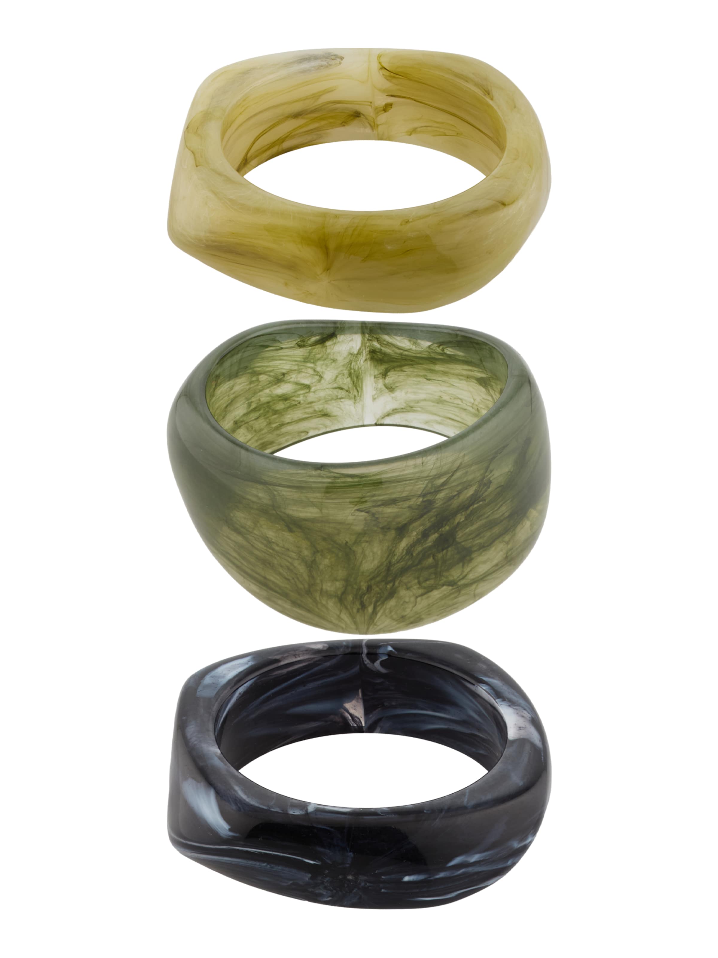 & Other Stories Bracelet en kaki / olive / sapin, Vue avec produit