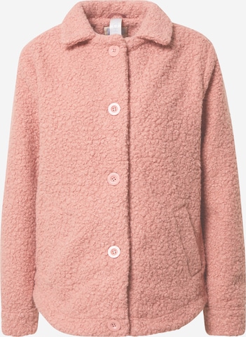 Stitch and Soul Between-season jacket in Pink: front