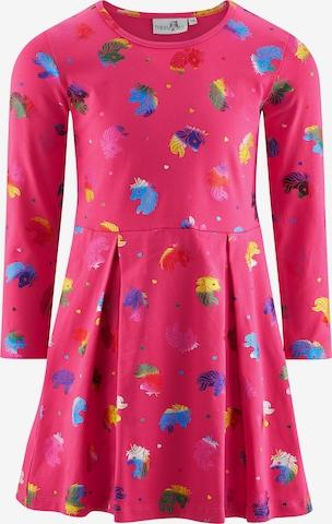 happy girls - Vestido en rosa: frente