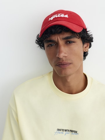 Pull&Bear Cap 'UNITY' in Rot