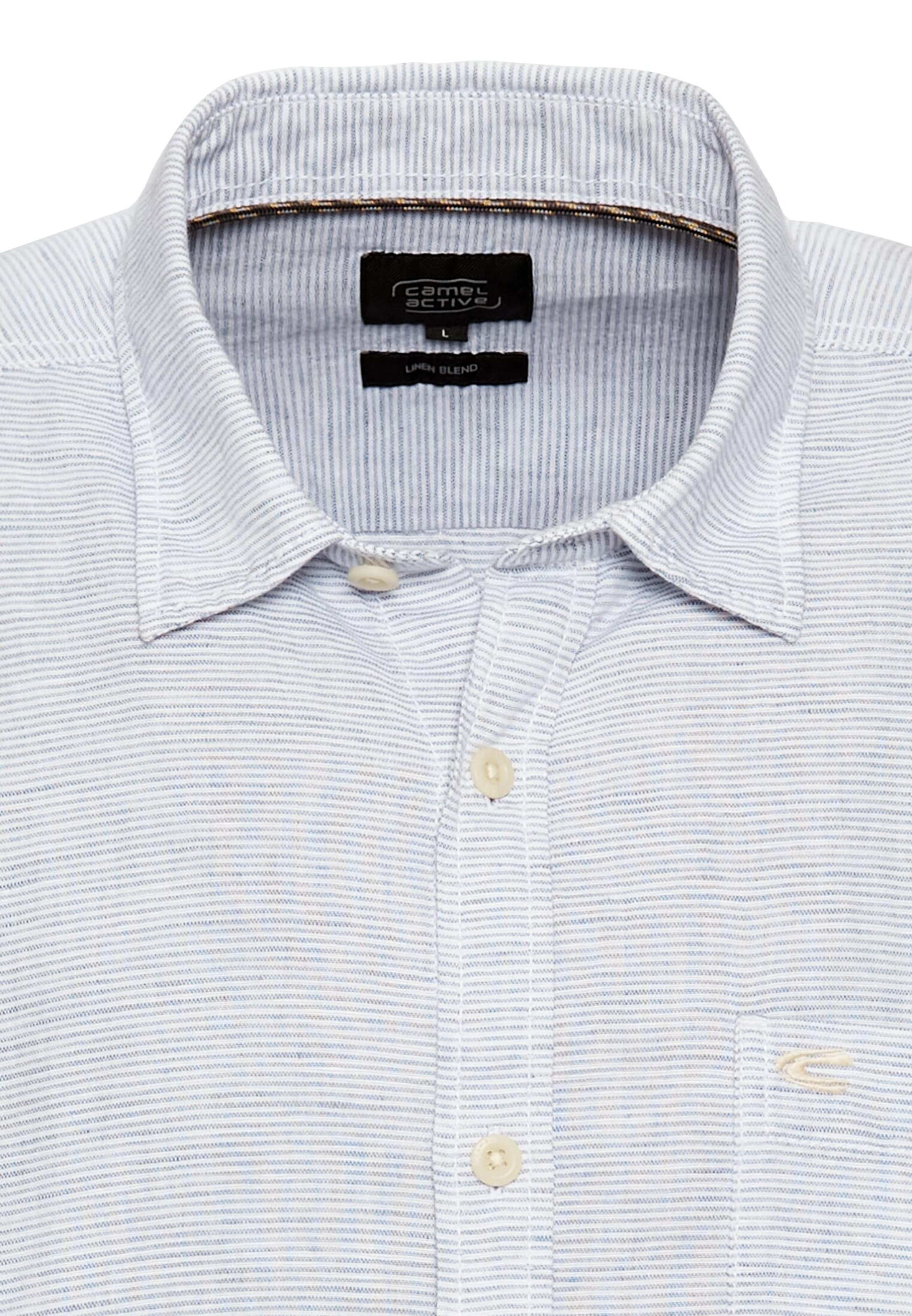 CAMEL ACTIVE Regular Fit Hemd in Blau