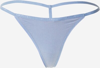 Calvin Klein Underwear String en bleu fumé, Vue avec produit