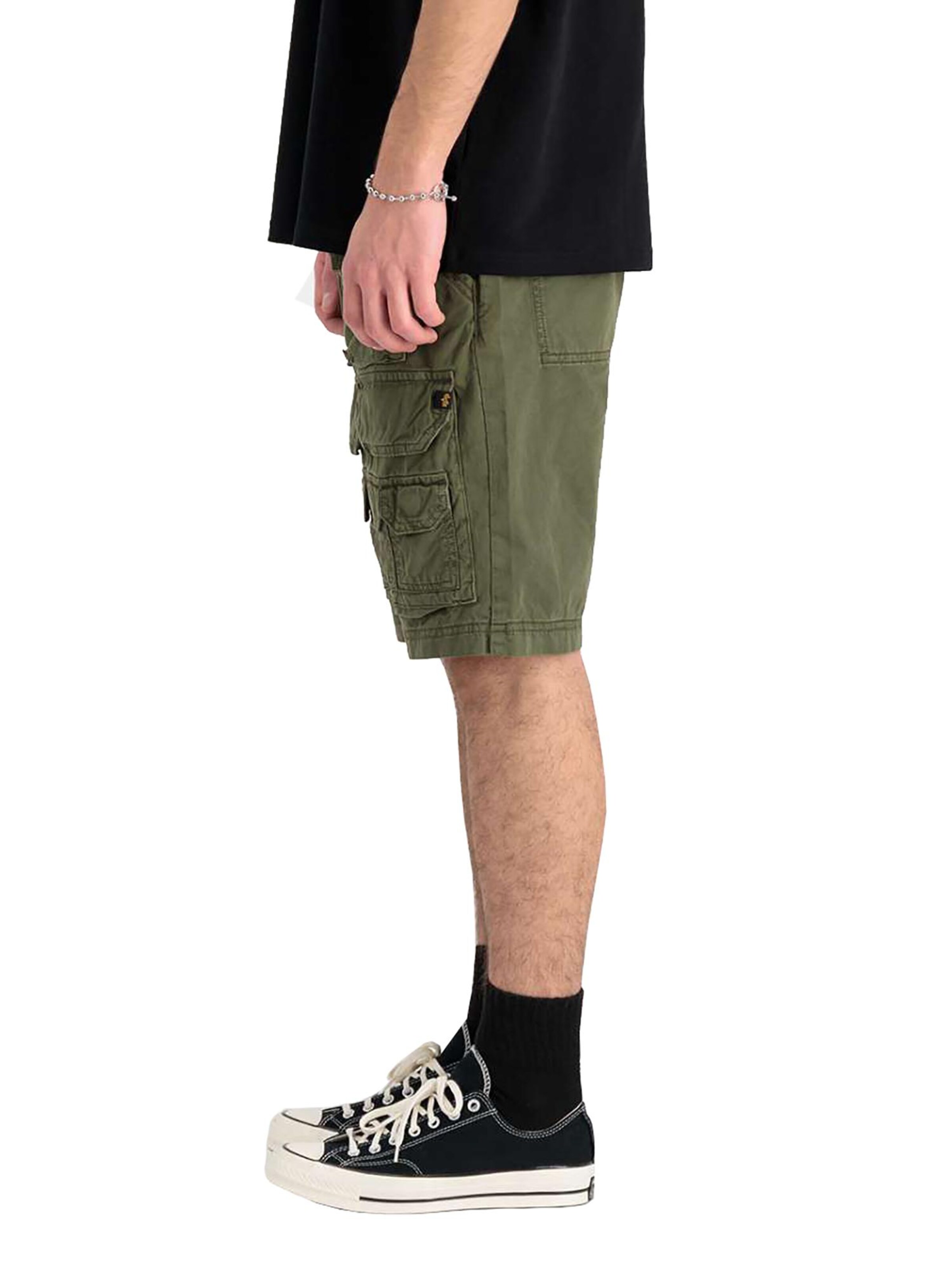 ALPHA INDUSTRIES Regular Cargohose 'Battle'‌‌‌‌‌‌‌‌‌ in Grün