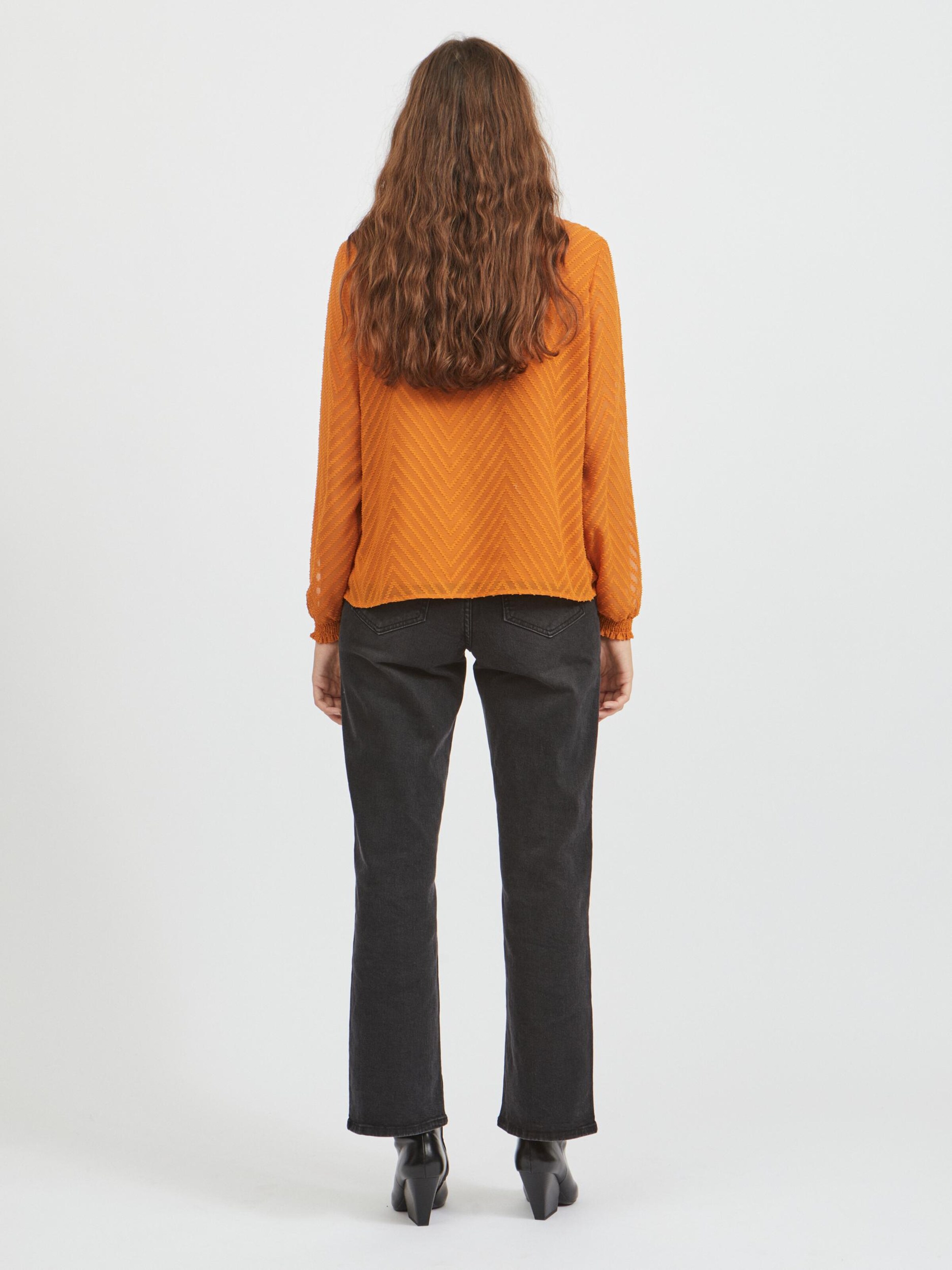 Frauen Shirts & Tops VILA Bluse 'Michelle' in Orange - LA06576