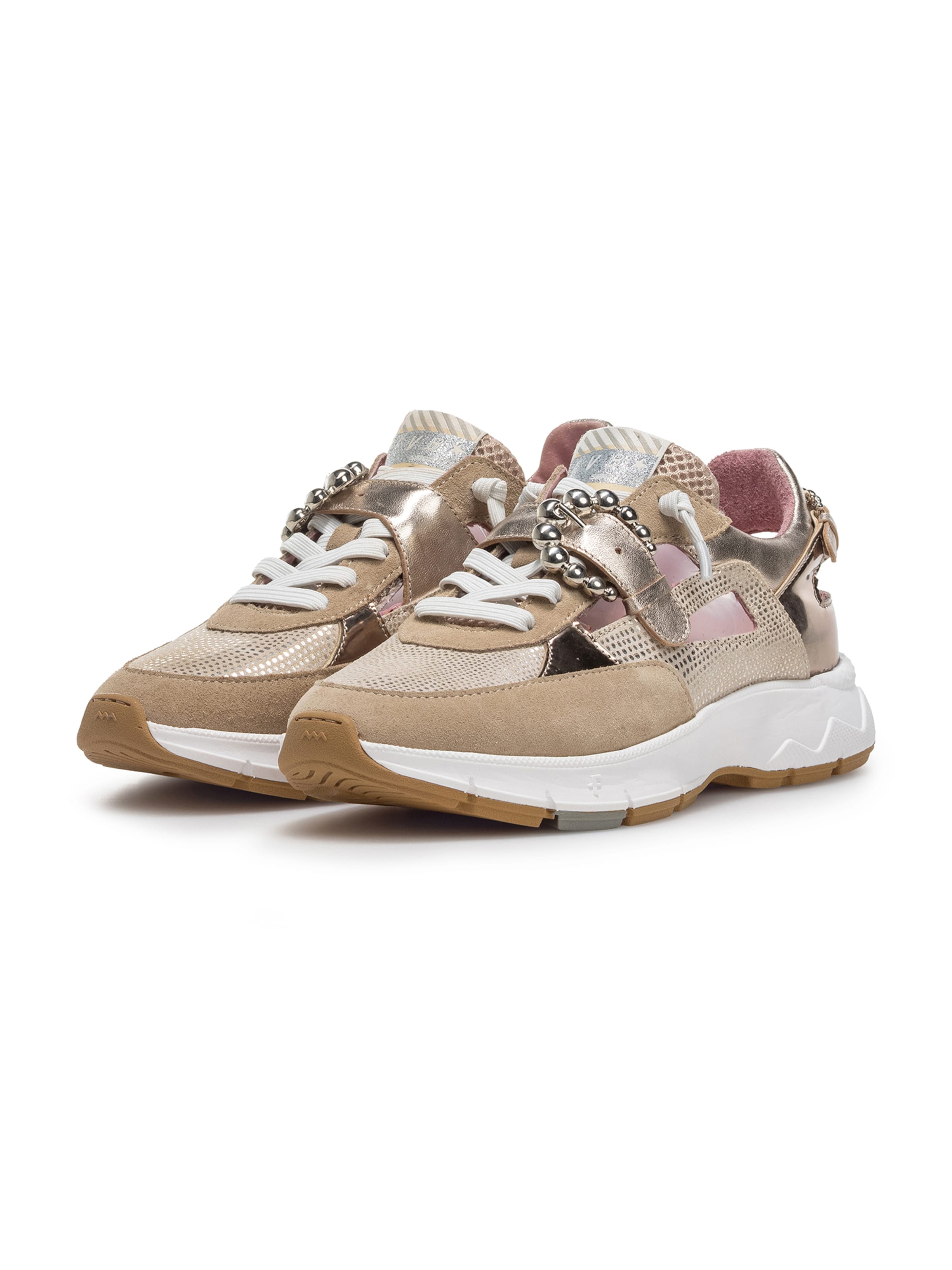 Floris van Bommel Sneaker 'Daysi 08' in Gold