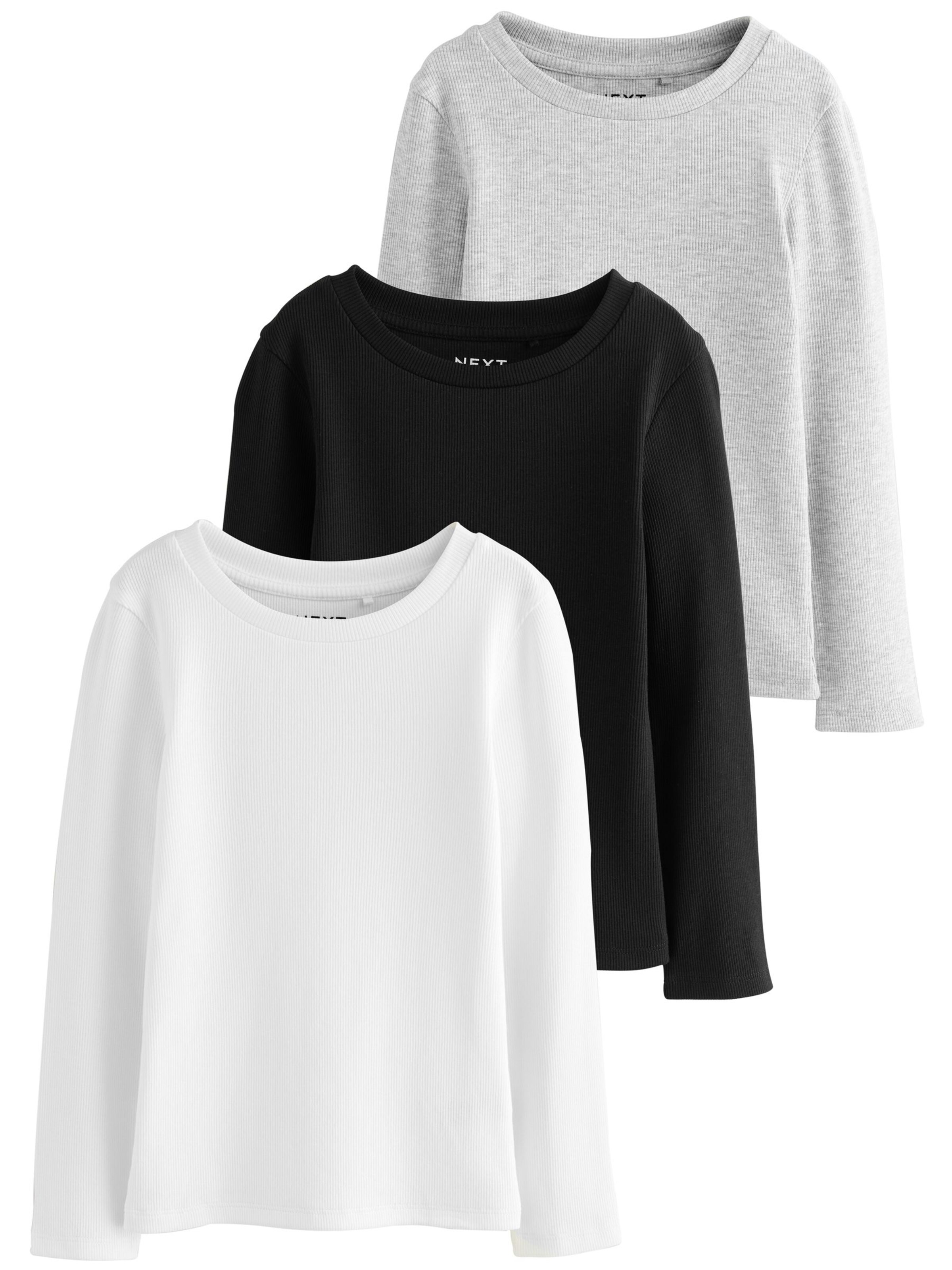 Next - Camiseta en gris: frente