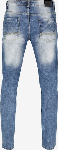 SOUTHPOLE Slimfit Jeans in Blau