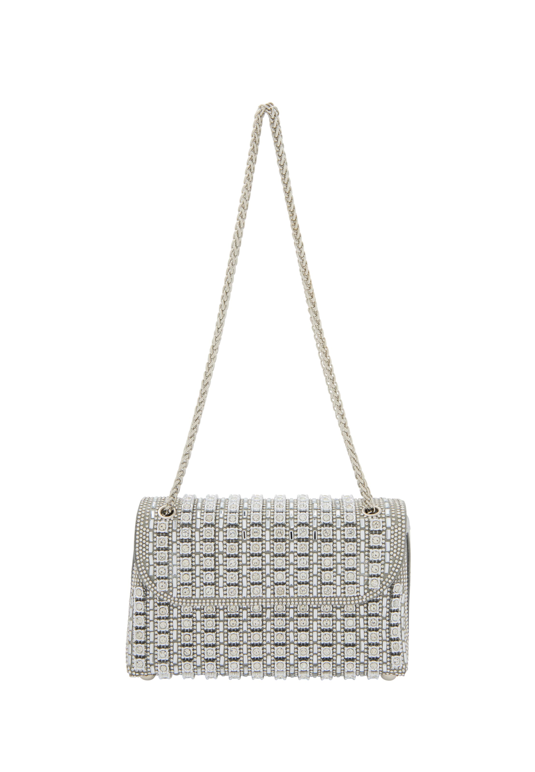 faina - Clutches em prata: frente