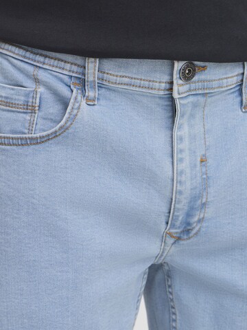 Skinny Jeans ' BHTWISTER-Denimshorts-Mulitflex ' di BLEND in blu