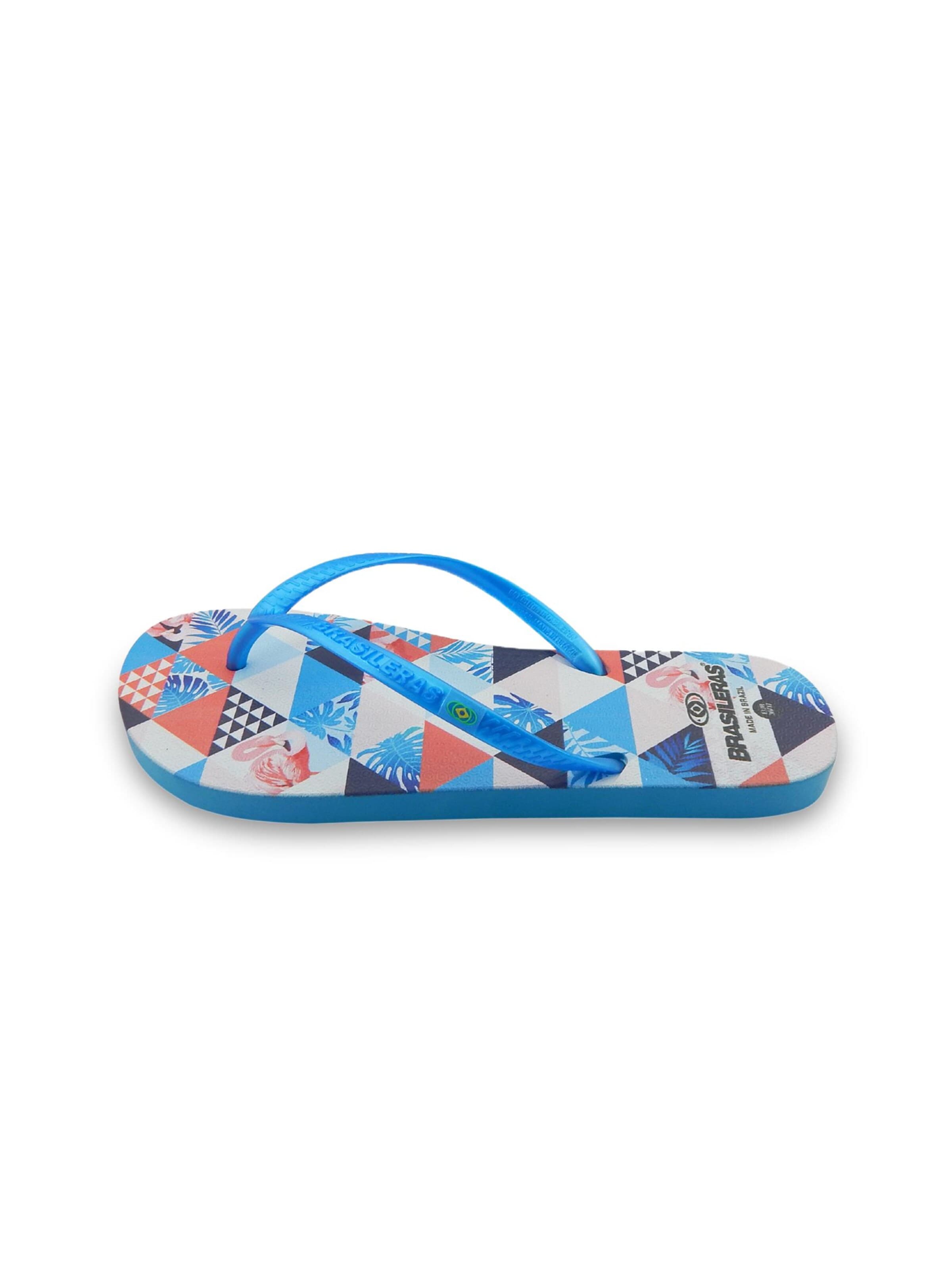Brasileras Teenslipper 'Axon' in Blauw: voorkant