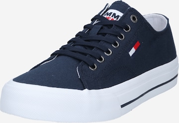 Tommy Jeans Sneakers in Blue: front