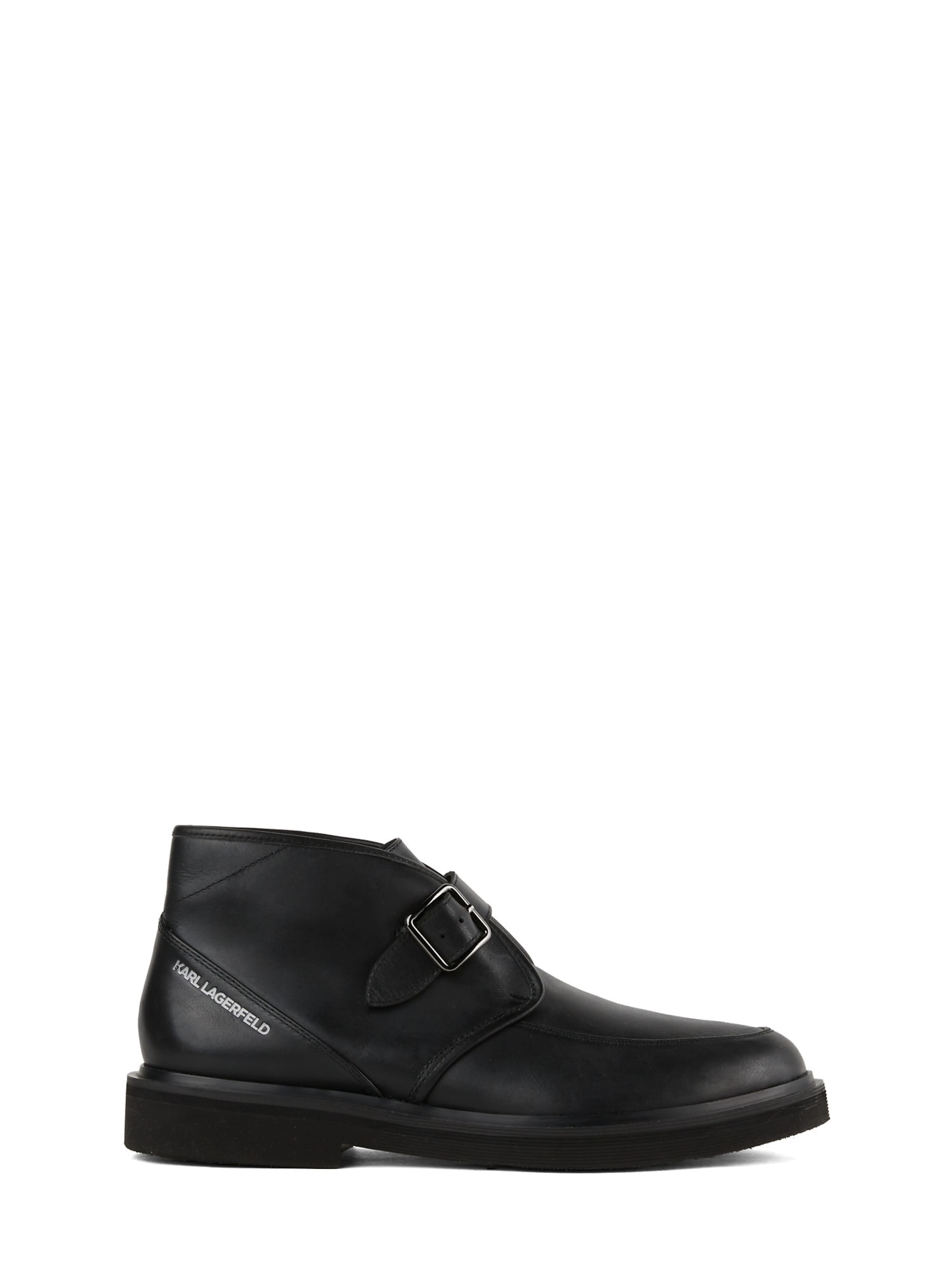 Karl Lagerfeld Bakancsok 'Karnaby' - fekete