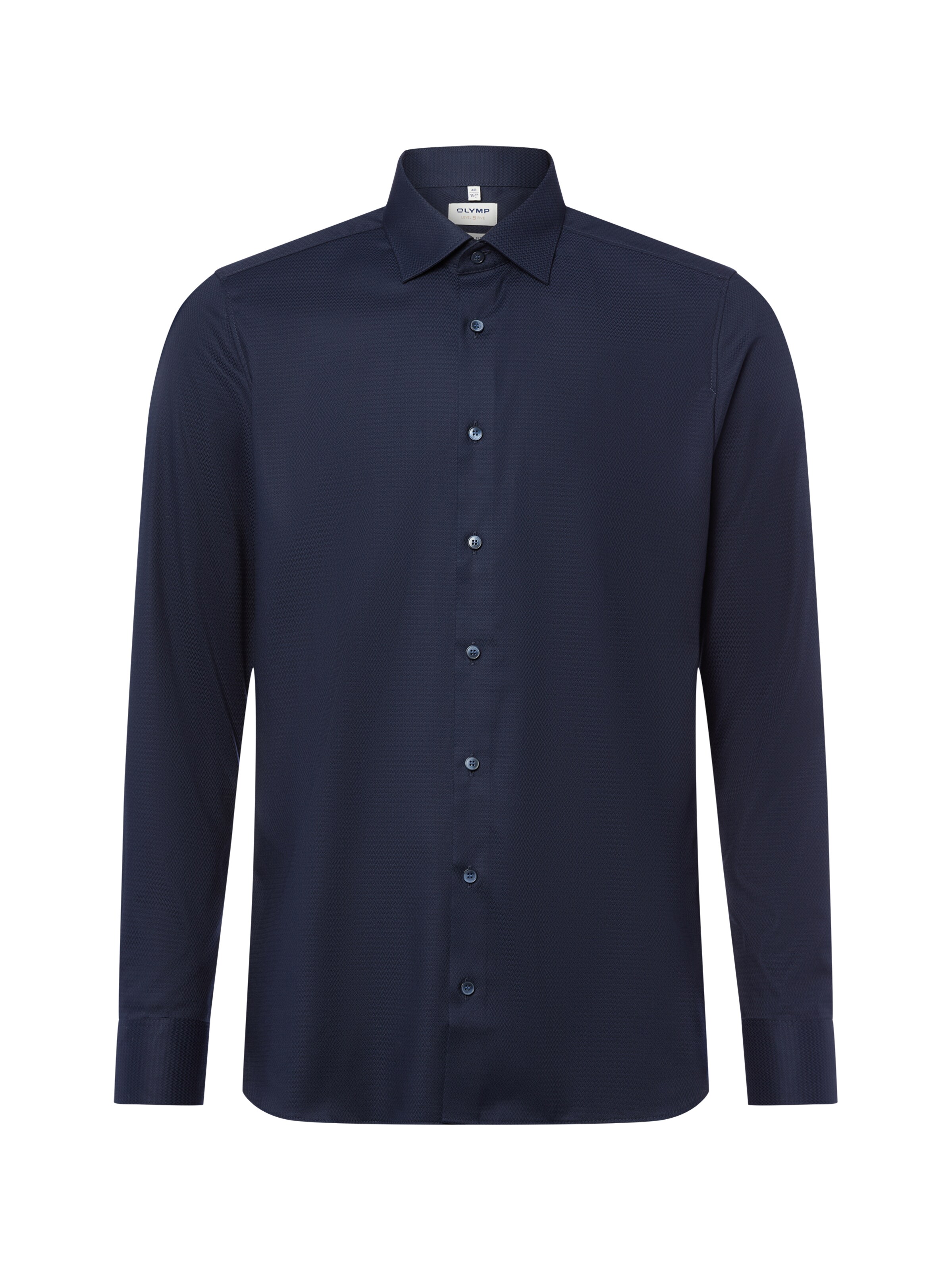 OLYMP Hemd in Blau: Vorderseite