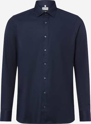 OLYMP Hemd in Blau: Vorderseite