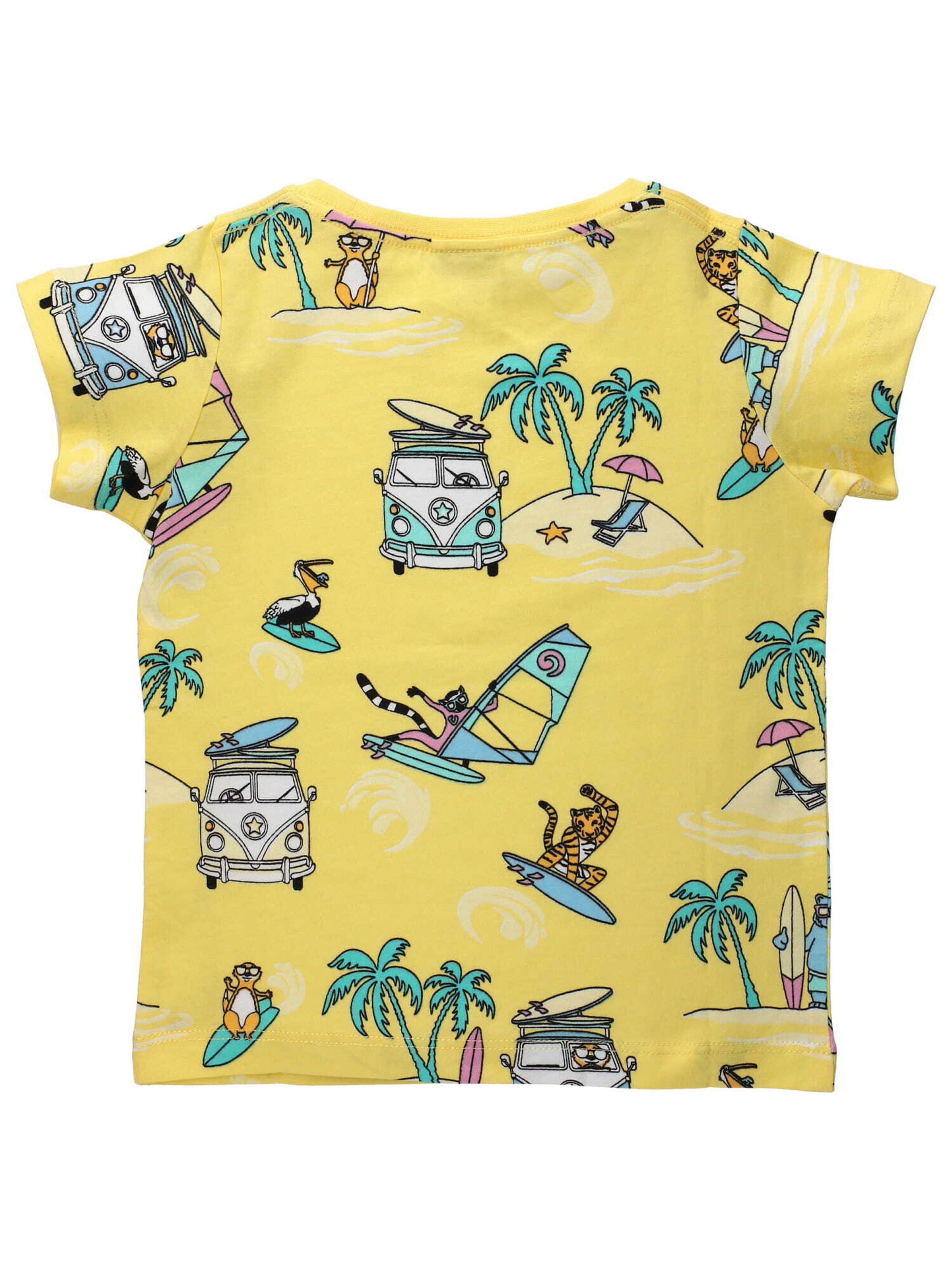 Villervalla Shirt 'Surf Lemon' in Yellow