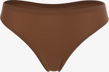 Chantelle Thong in Brown: front