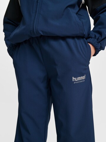 Hummel Tapered Sportsbukser i blå