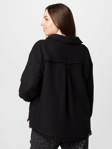 SAMOON - Chaqueta de entretiempo en negro