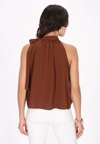 faina Топ 'Fashion Look' в Коричневый