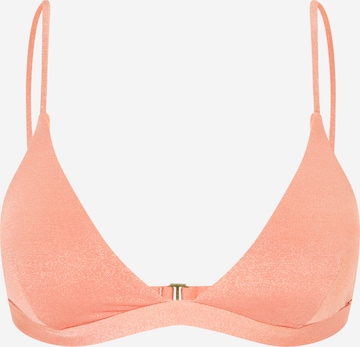 RIP CURL - Triángulo Top de bikini en naranja: frente