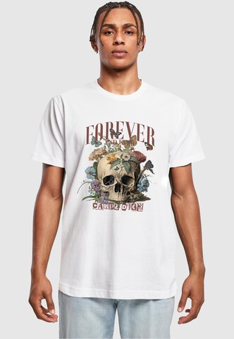 Mister Tee Shirt ' Forever And Ever' in White: front