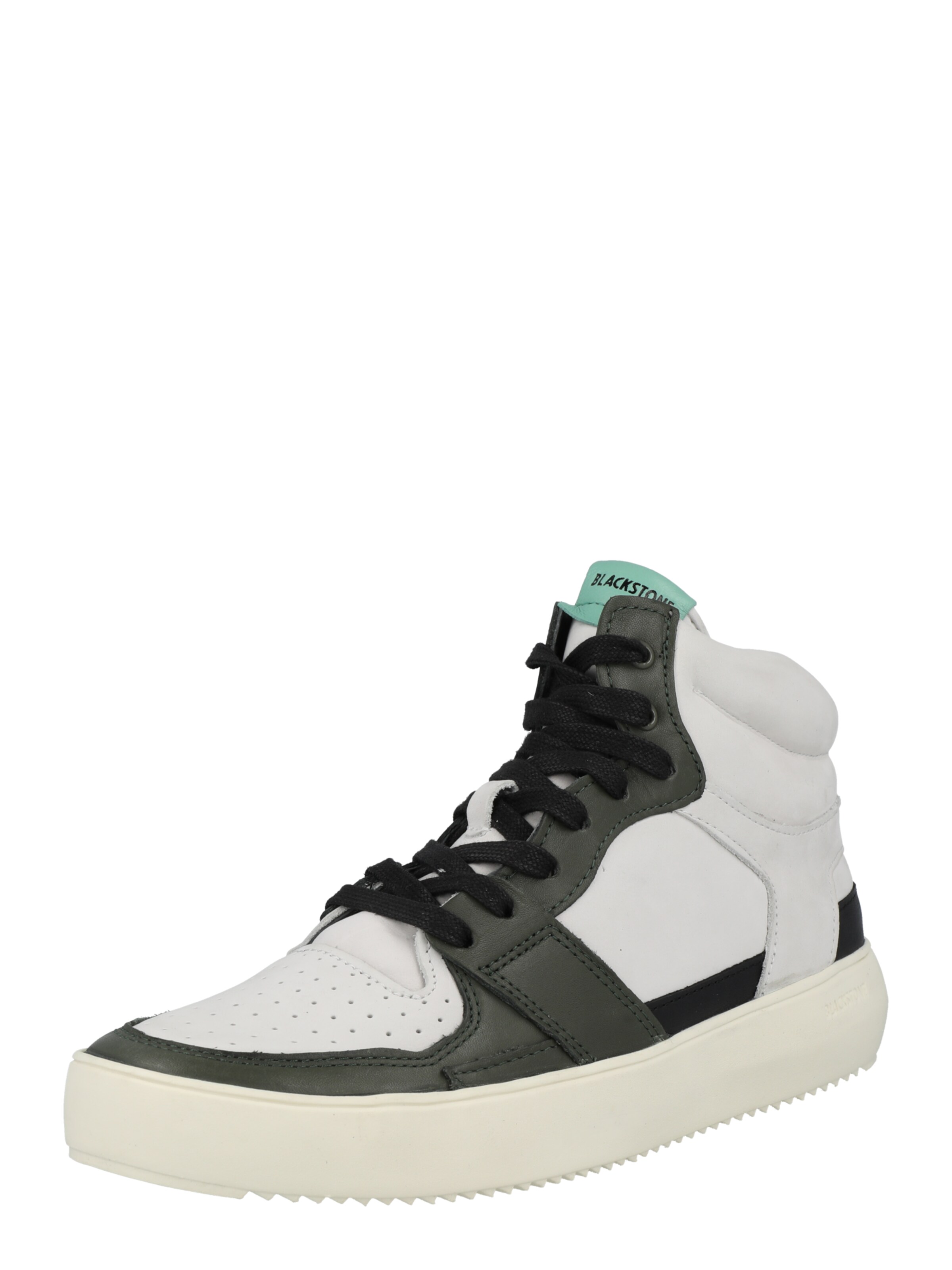 BLACKSTONE Sneakers hoog 'Dwayne YG02' in Groen: voorkant
