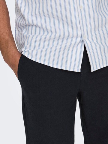 Only & Sons Loosefit Hose 'ONSSinus' in Blau