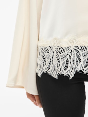 VILA Blouse 'VILEA' in Beige