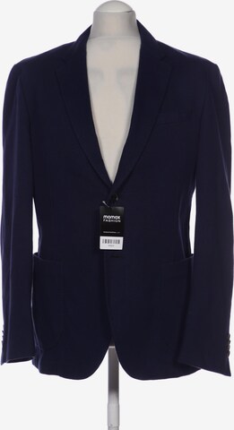 Paul Rosen Suit Jacket in M-L in Blue: front