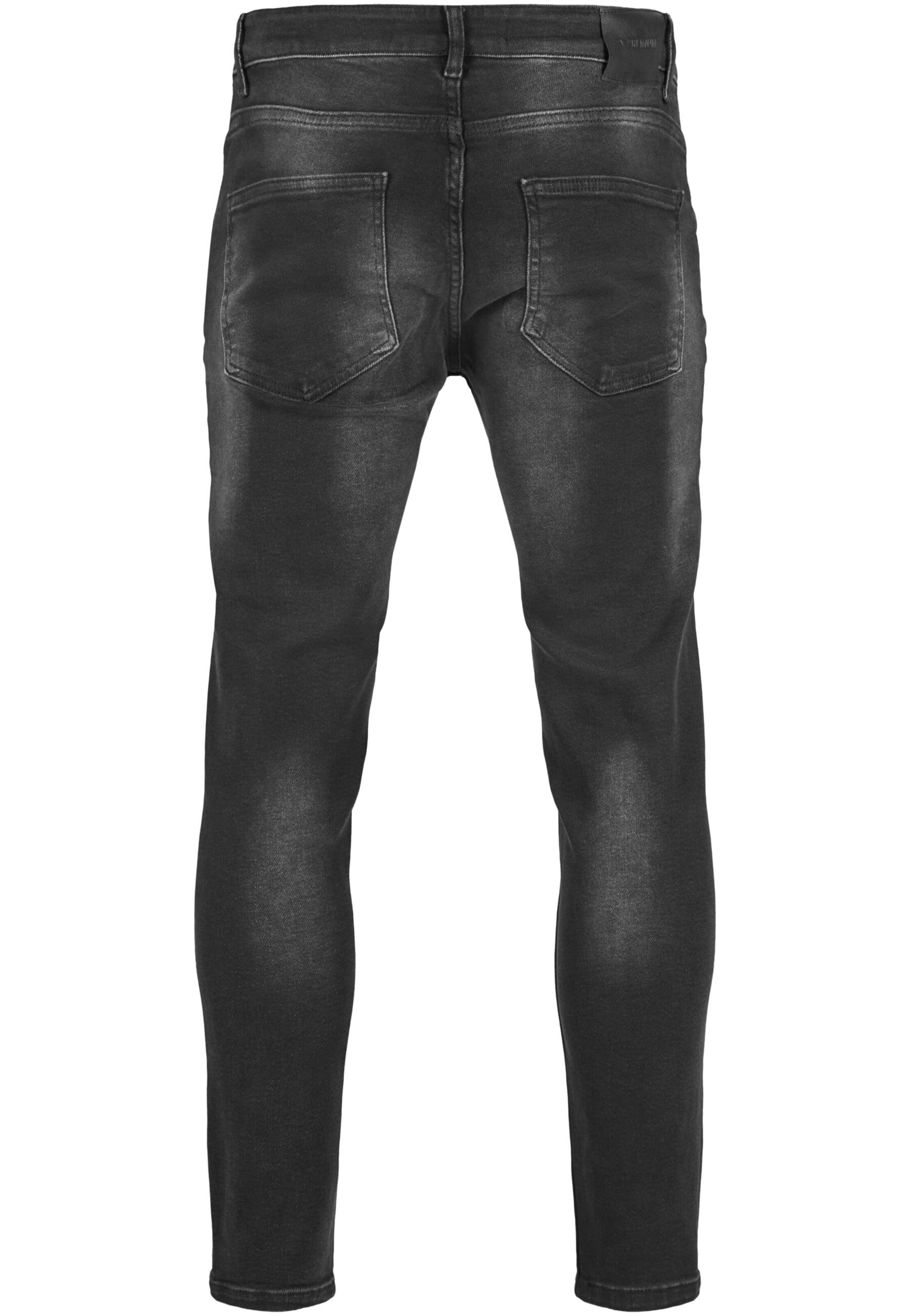 2Y Premium Tapered Jeans in Grijs