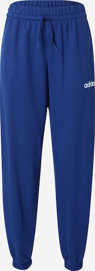 ADIDAS SPORTSWEAR Sportske hlače 'Essentials' u tamno plava / bijela, Pregled proizvoda