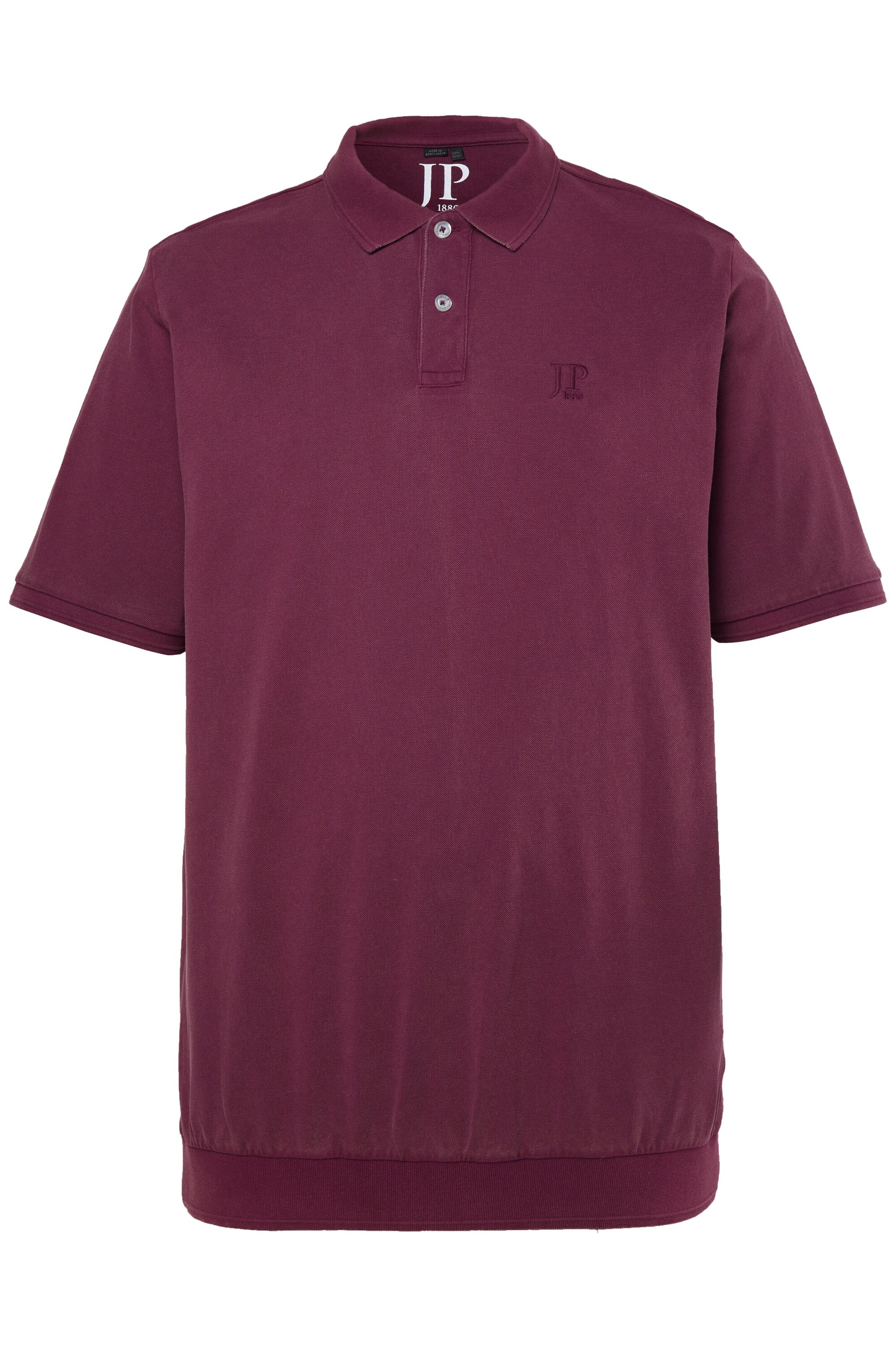 JP1880 Poloshirt in Lila: Vorderseite