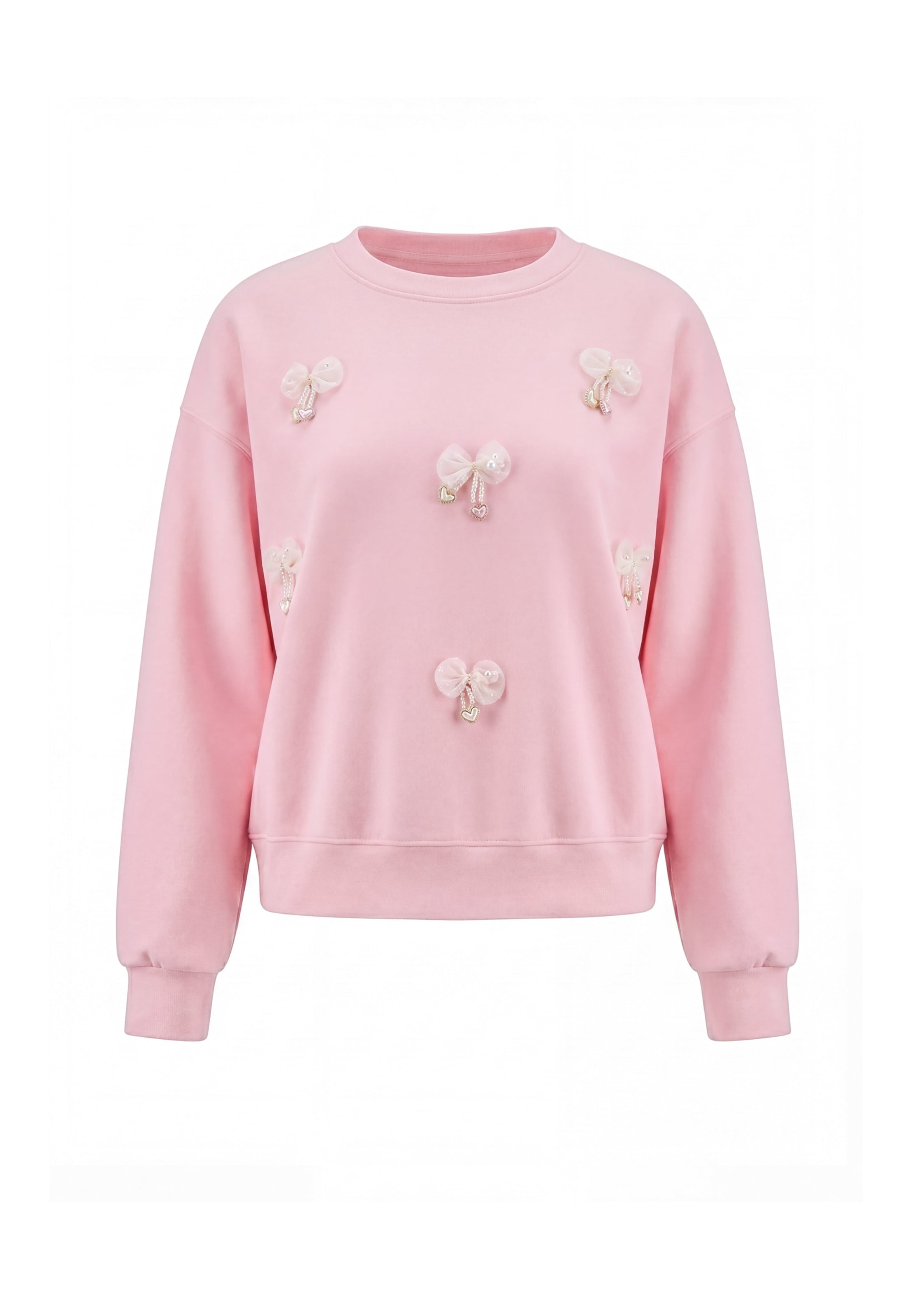 MYMO Sweatshirt 'Pop' in Pink: front