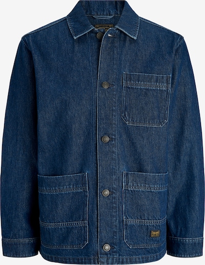 XXXL dydžio Demisezoninė striukė 'JPRBLUDERRY' iš Jack & Jones Plus, spalva – tamsiai (džinso) mėlyna, Prekių apžvalga