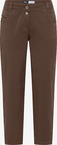 CECIL Pants in Brown: front