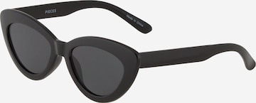 PIECES Слънчеви очила 'ALNIS' в черно: отпред