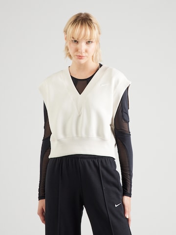 Nike Sportswear Свитшот 'PHNX FLC' в Бежевый: спереди