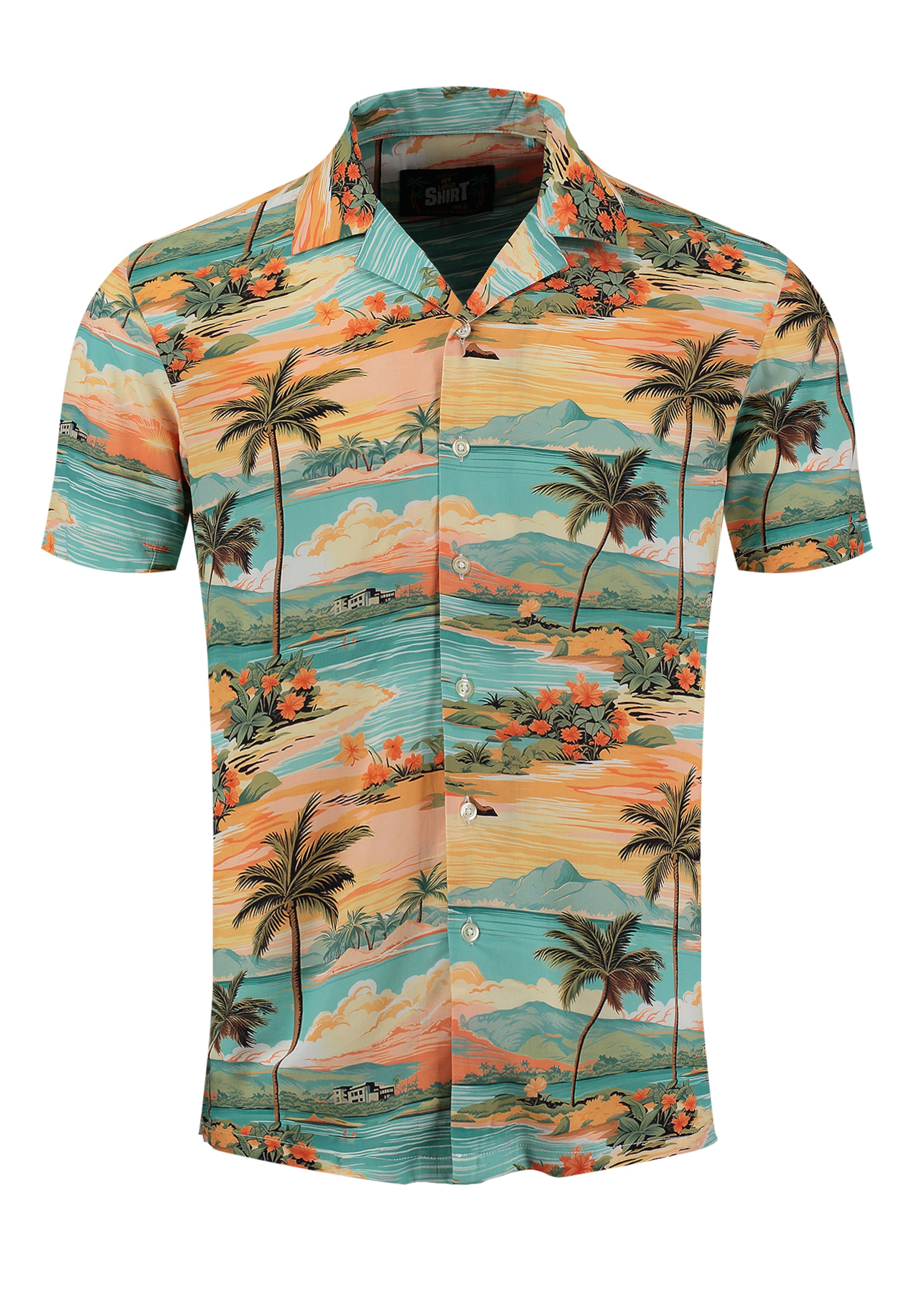 Key Largo Regularny krój Koszula 'Cabana' w kolorze mieszane kolory: przód